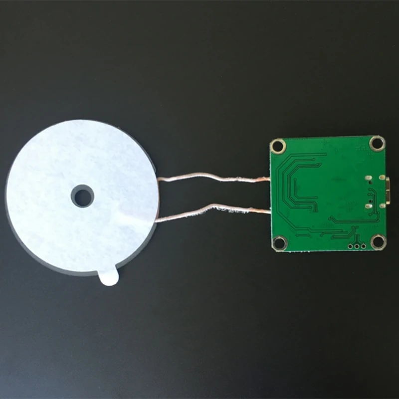 

50LA Wireless Coil Transmitter Module with LED and Type-C Port High Power 5V -13.5V Support Most Mobile Phones