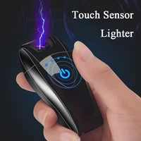 zinc alloy electric usb lighter rechargeable electric flameless plasma candle lighter dropship suppliers gadgets for men
