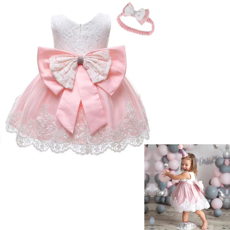 

Baby Girls Dress Newborn Lace Princess Dresses for Baby First 1St Year Birthday Dress Carnival Infant Party Dress