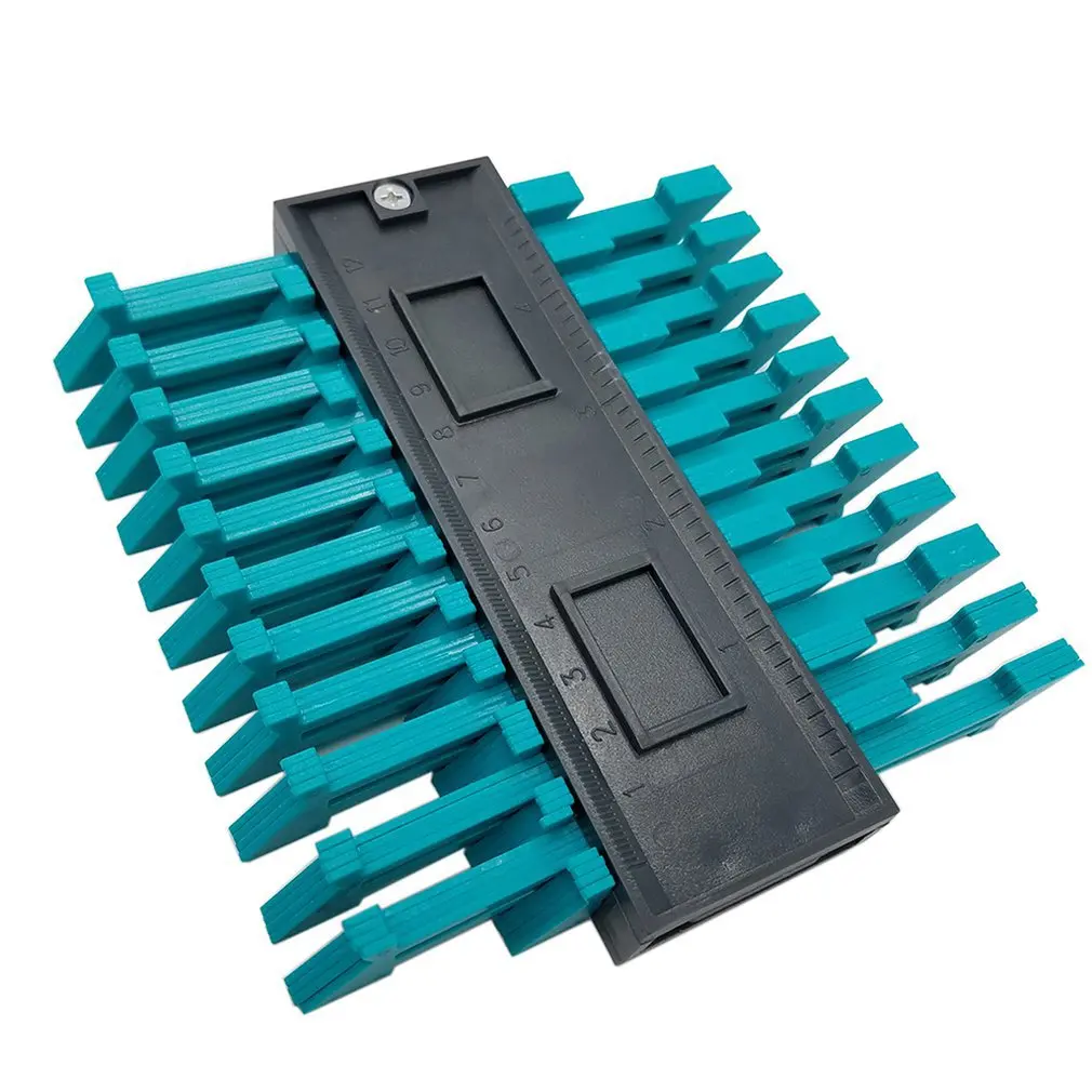 

Irregular Contours Profile Gauge Tiling Laminate Tiles Edge Shaping Wood Measure Ruler Standard Wood Marking Measuring Tools