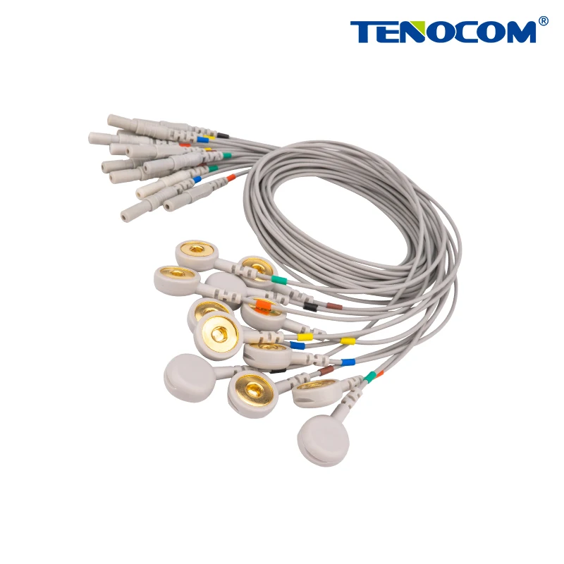 ЭКГ электродный линейный кнопкой Тип электродная проволока оснастки кабель| |