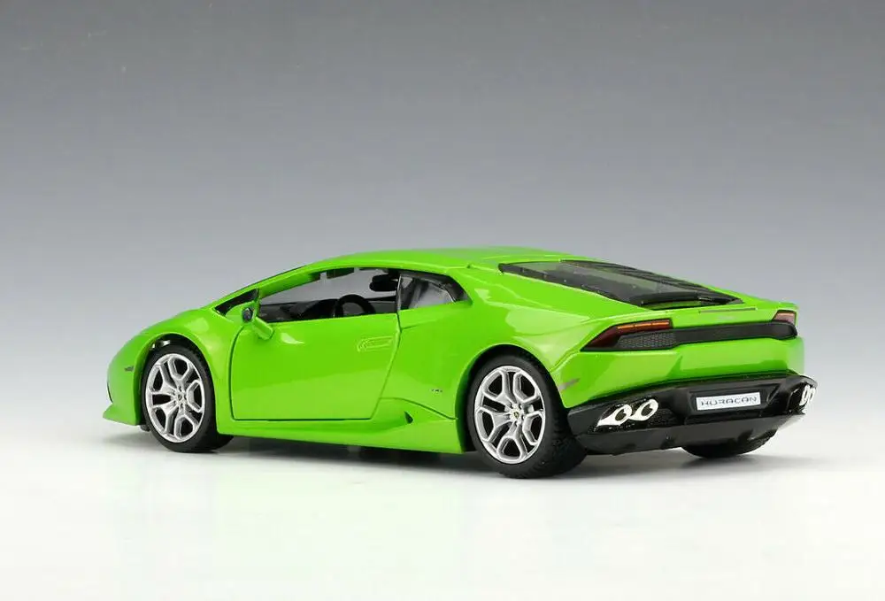Welly 1:24 Lamborghini Huracan LP610 4 литая модель гоночного автомобиля новинка в