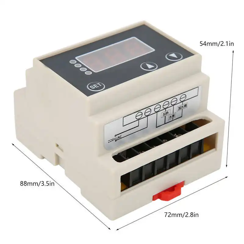 

EW-802 AC220V Digital Solar Water Heater Thermostat Temperature Controller Accessory Solar Water Heater Temperature Controller