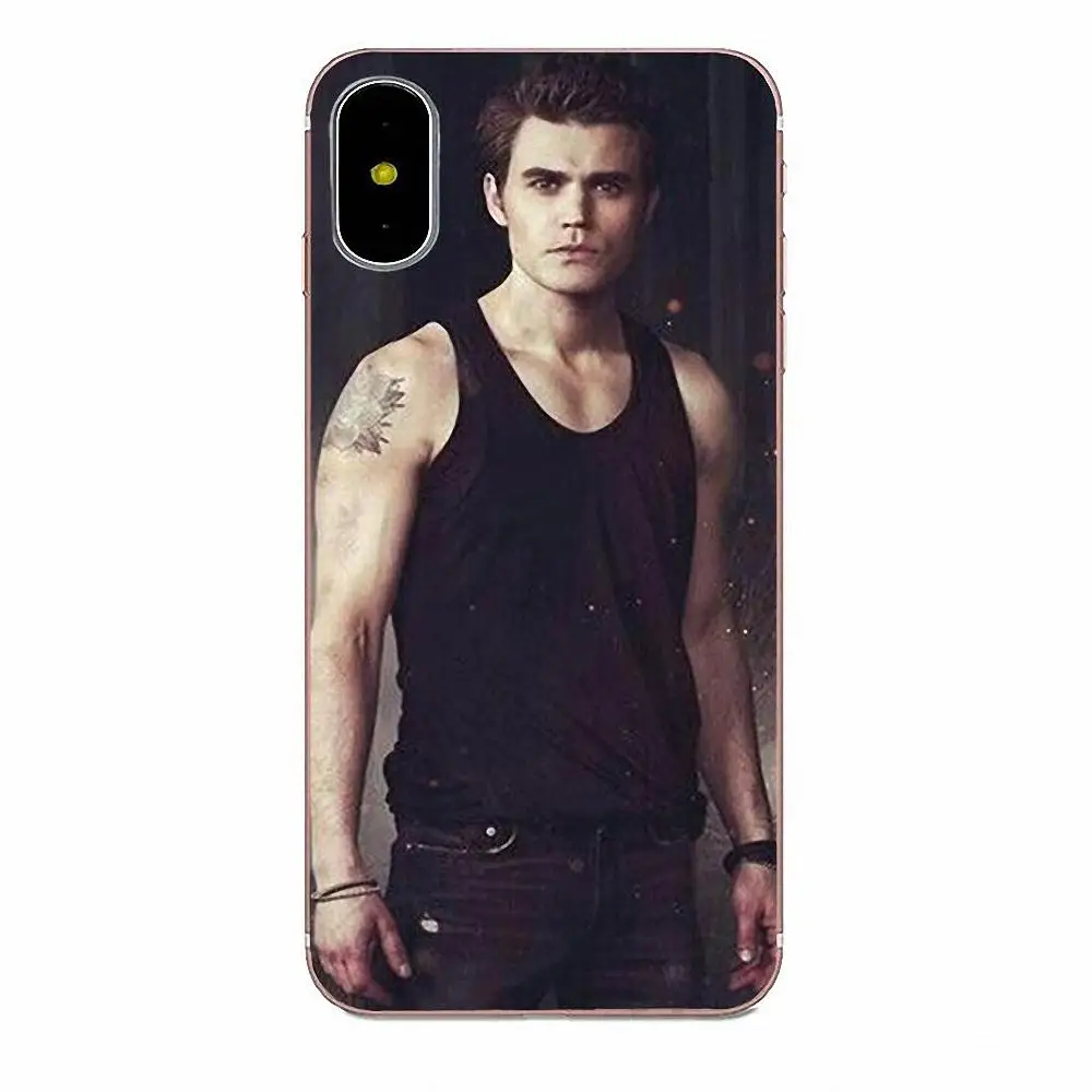For Apple iPhone 11 Pro X XS Max XR 4 4S 5 5C 5S SE SE2 6 6S 7 8 Plus Fashion Design Skin Thin Case Vampire Diaries Paul Wesley | Мобильные