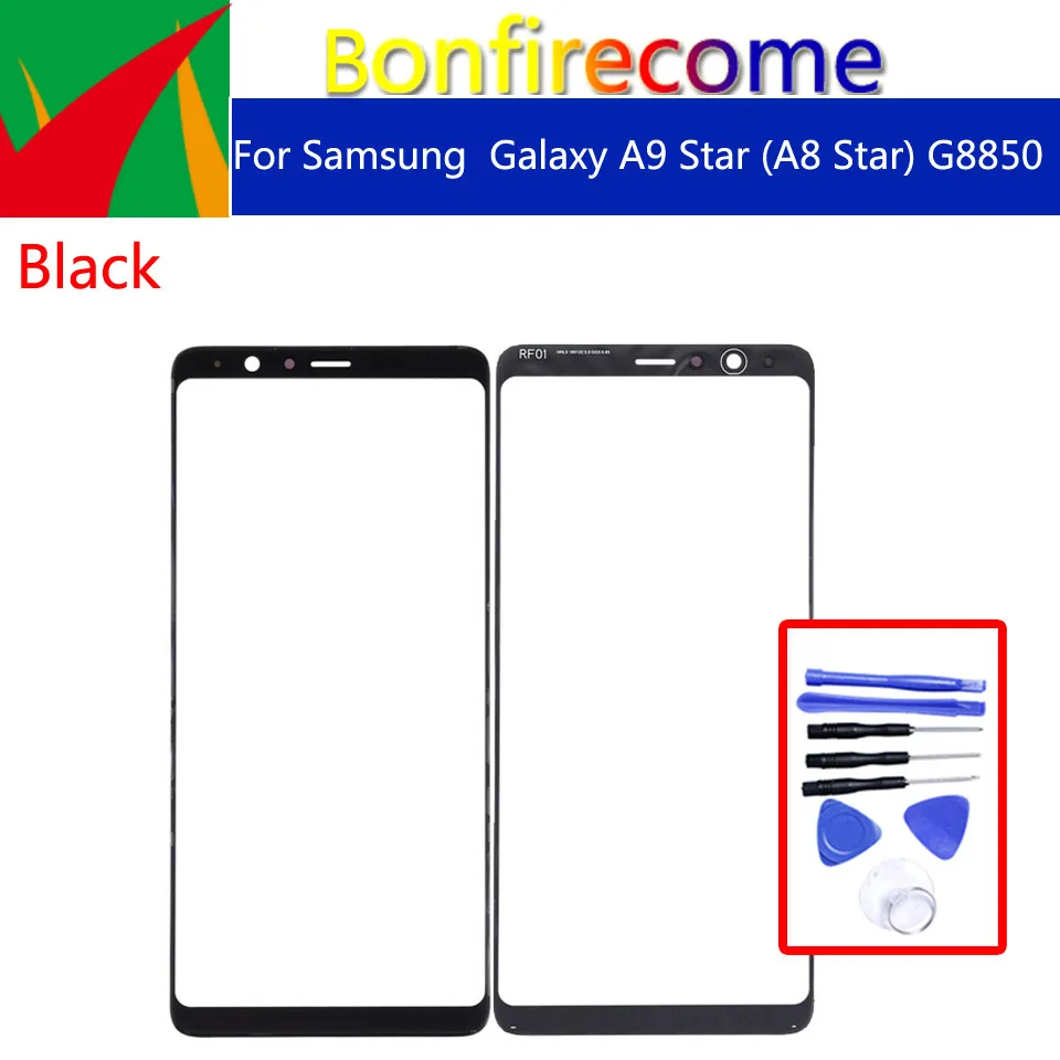 Сенсорный экран 6 3 дюйма для Samsung Galaxy A9 Star SM G8850 сменный Внешний стеклянный