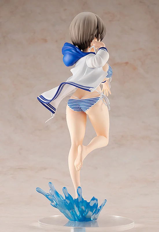 

Kawa Uzaki-chan wants to play Uzaki flower swimsuit figure figure Original genuine spot cartoon characters by hand