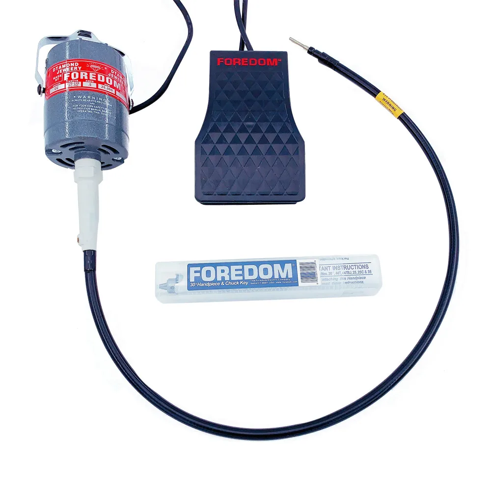 Аксессуары для ювелирных изделий с гибким валом и мотором Dremel 220 В Foredom | Украшения