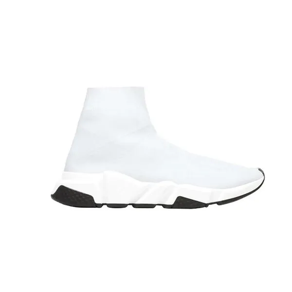 

Brand Unisex Socks Shoes Breathable High-top Women Shoes Flats Fashion Sneakers Stretch Fabric Casual Slip-On Ladies Shoes