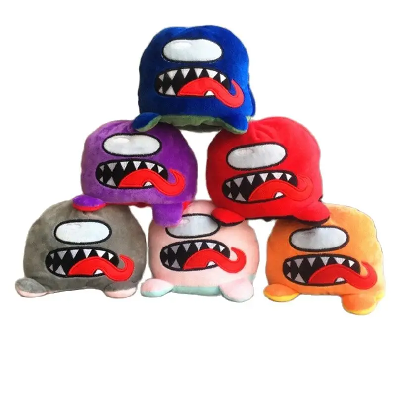 Детские двухсторонние плюшевые игрушки строительные цветные игрушки.|Персонажи