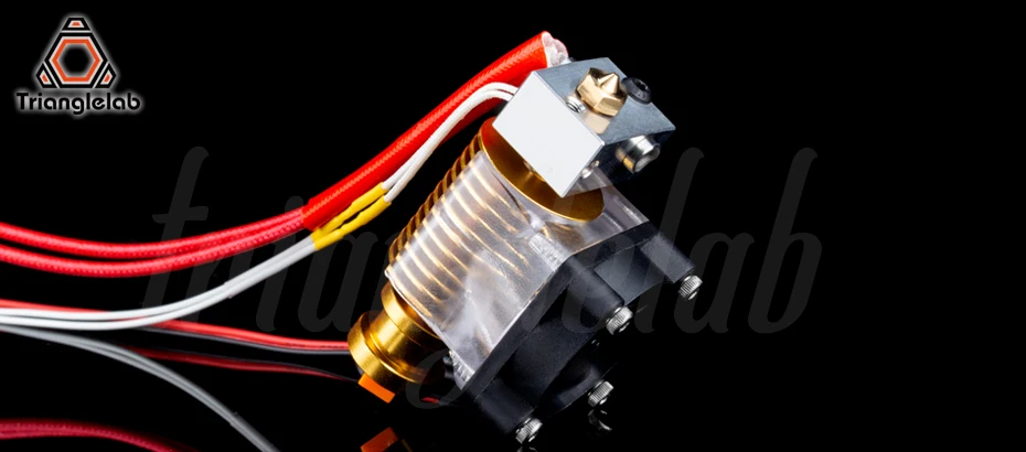 V6 Золотой радиатор v6 hotend 12 В/24 В дистанционного Bowen j-головка и вентилятор охлаждения кронштейн для E3D HOTEND для PT100 экструдер titan V6 насадка