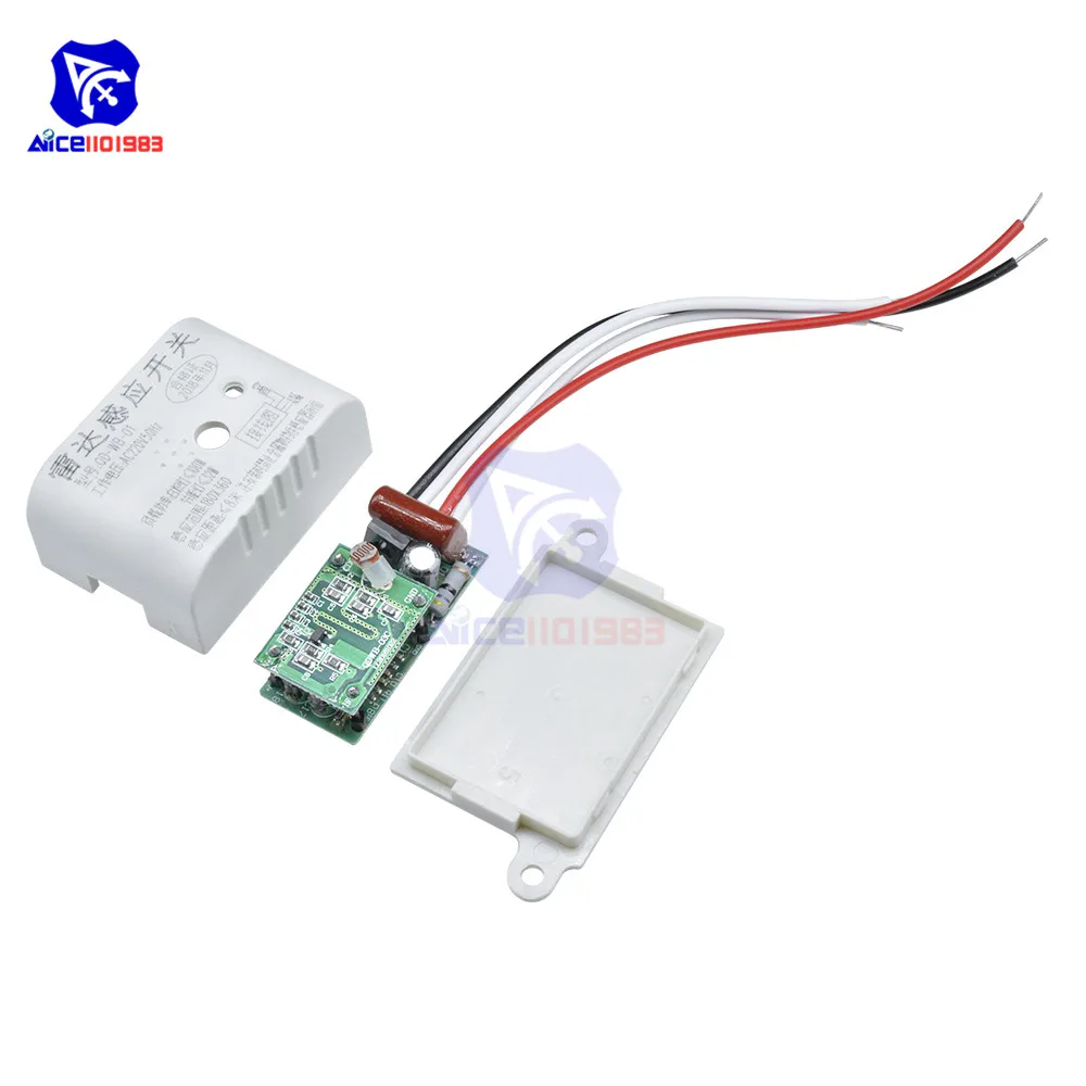 HW-MS03 High Performance 24GHz Radar Sensor The Latest Microwave Radar Module Small Size Mixture Electric Sensors Module Board