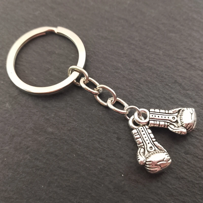 Модный брелок для ключей подвеска в боксерские перчатки спортивный Брелок