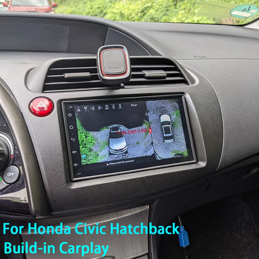 Автомобильный радиоприемник 128 Гб ПЗУ стереоприемник для Honda Civic Hatchback 2006 2011 Android 10