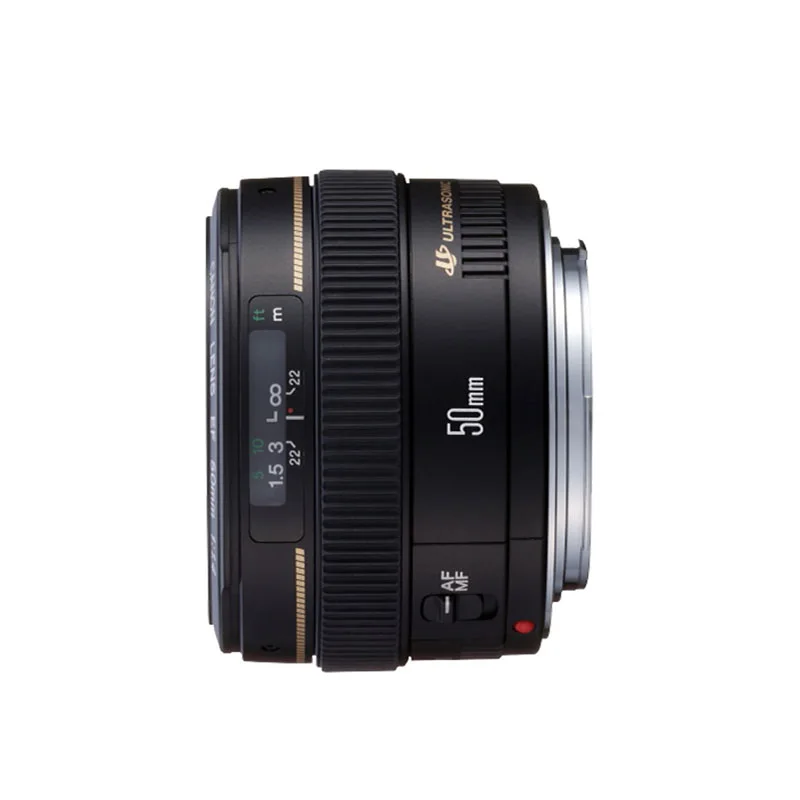 Бывший в употреблении Canon EF 50 мм f/1 4 USM SLR объектив цифровой камеры|Объективы для