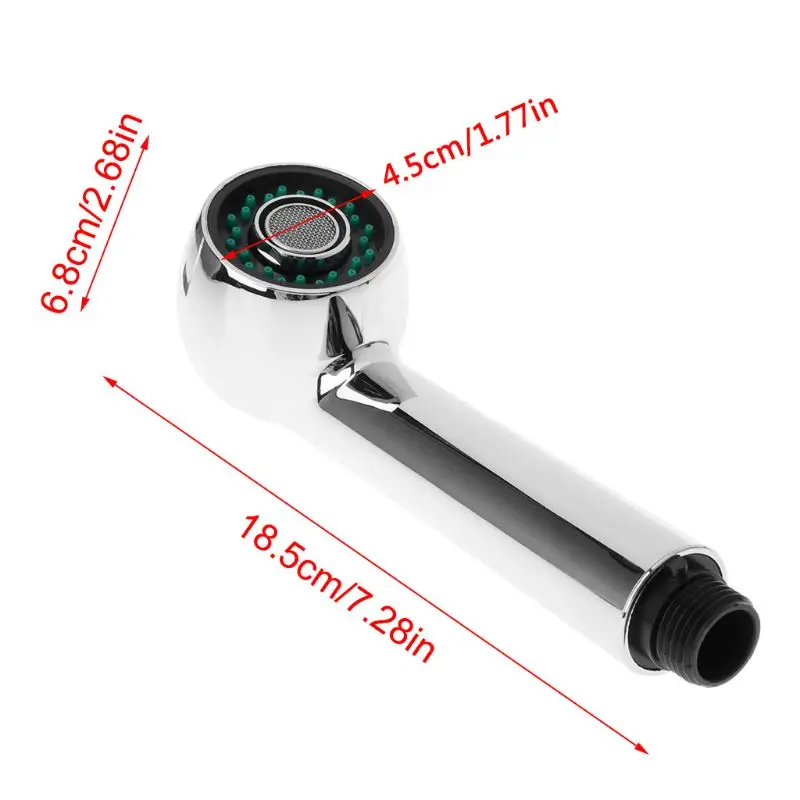 

2 Functions Kitchen Bathroom Faucet Pull Out Sprayer Nozzle Water Saving Filter