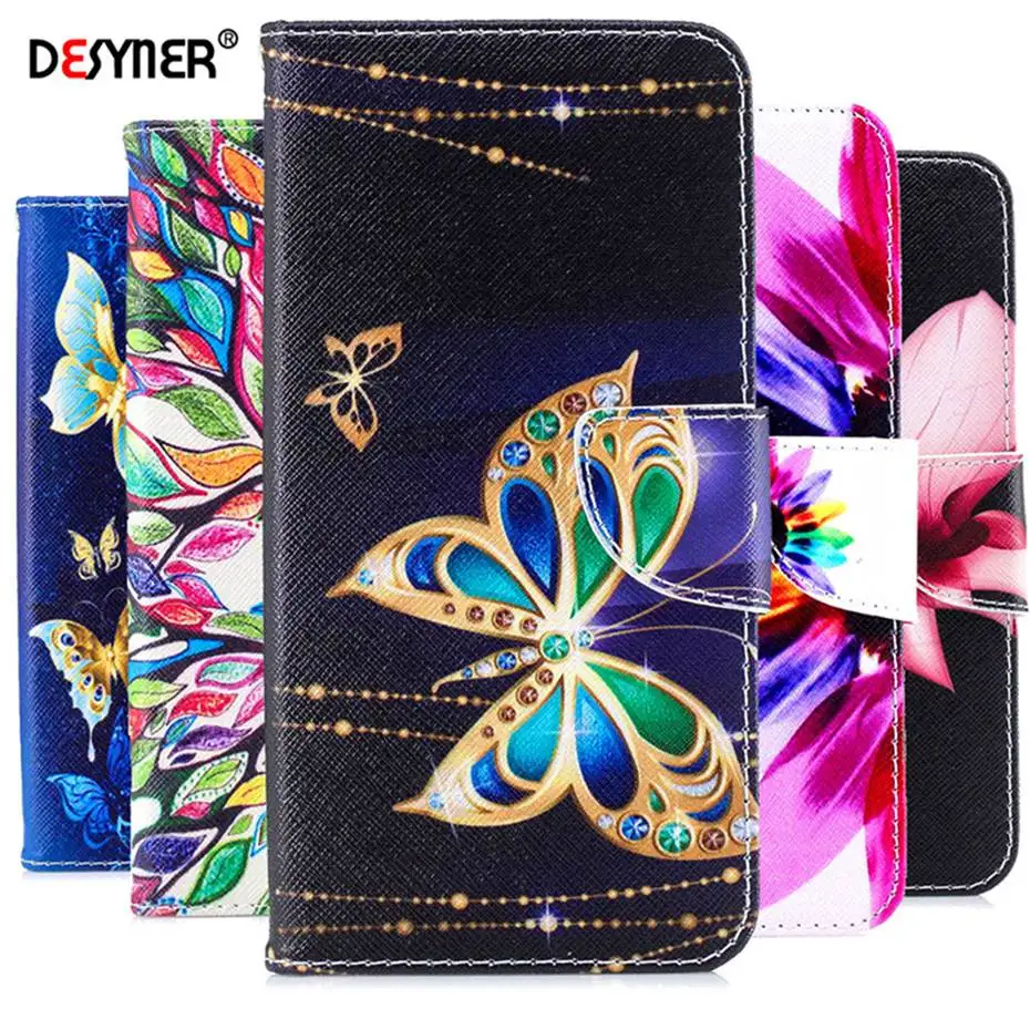 Case For Huawei P50 Pro Wallet PU Leather Phone Case For Huawei P50 Pro Coque Cover For Huawei P50 Phone Cover Painted Flip Case