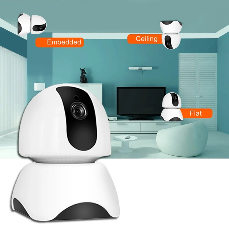 3D детектор движения 360 ° видеокамера Wifi камера для дома Babyphone камера|Камеры
