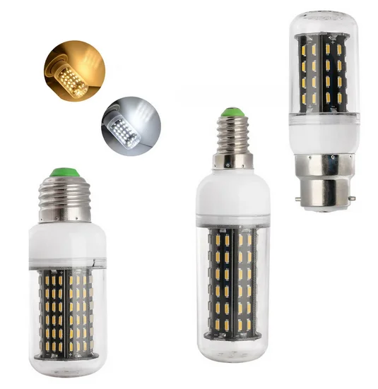 Светодиодные лампы E27 E14 GU10 G9 B22 SMD 4014 36 56 72 96 138 светодиодный s теплый белый/белый