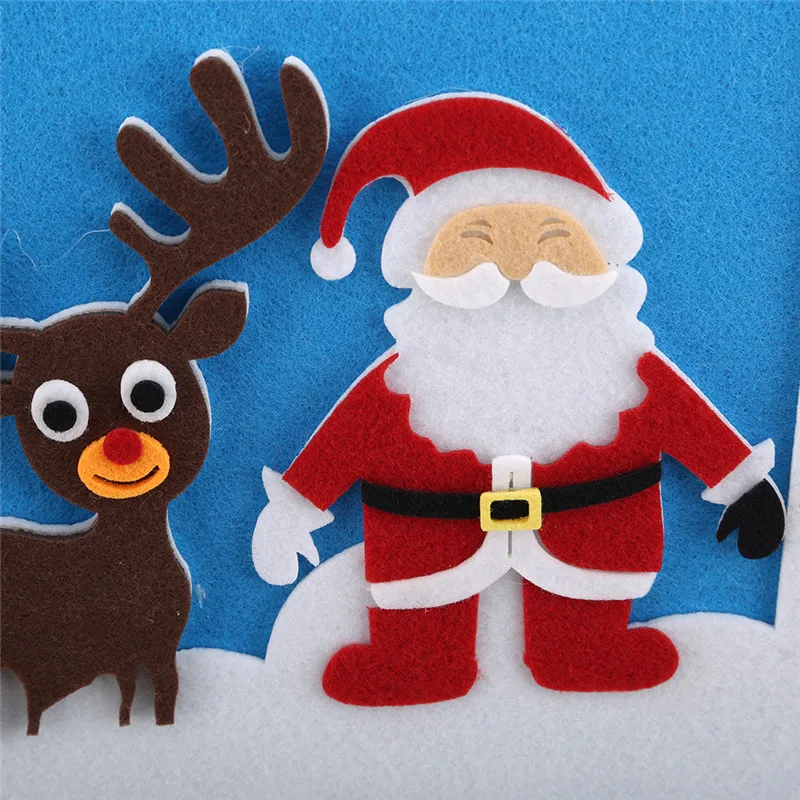 New Christmas Hanging Ornament Felt Decor With Rope For Xmas Tree Cloth Craft DIY Pendant | Дом и сад
