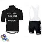 Новинка 2021, комплект из Джерси для велоспорта Quickstep, летняя велосипедная одежда, мужская быстросохнущая рубашка для дорожного велосипеда, костюм с шортами и шортами, брюки для Майо