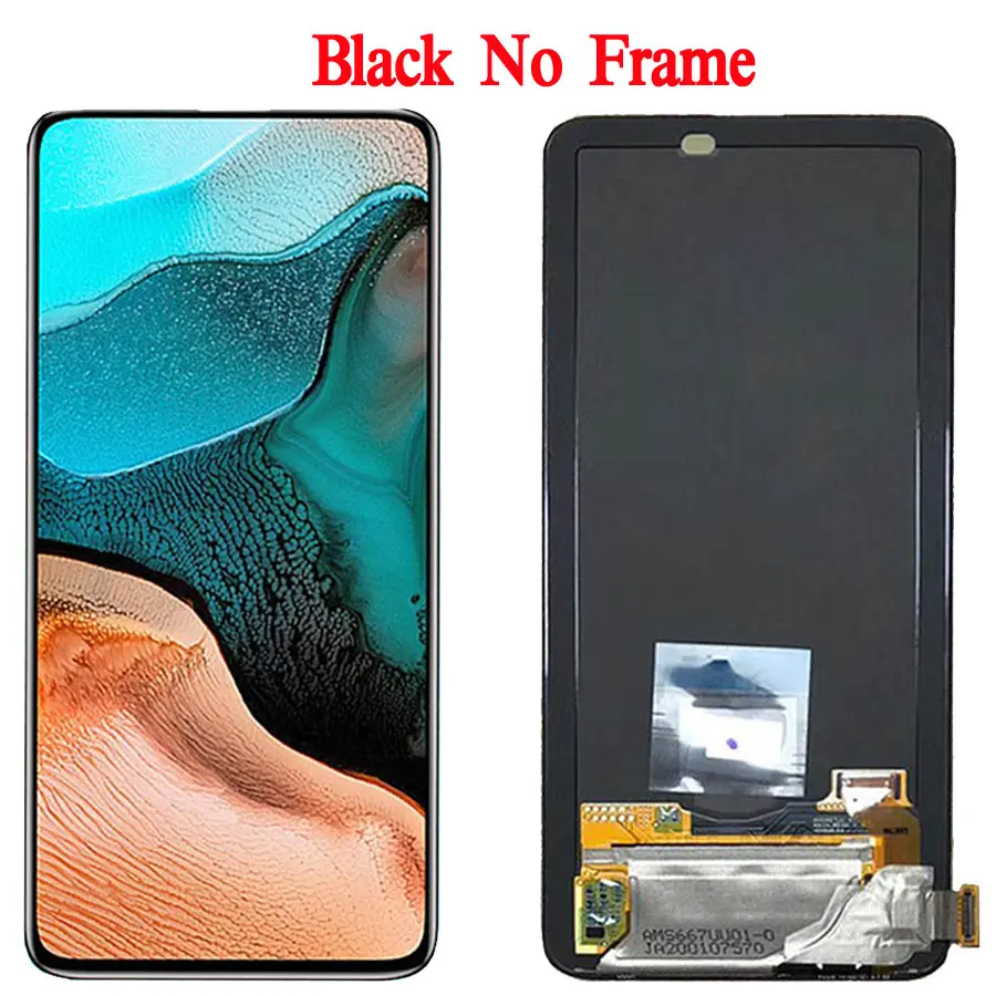 ЖК-дисплей Super Amoled для Redmi K30 Pro с сенсорным экраном и дигитайзером в сборе Замена