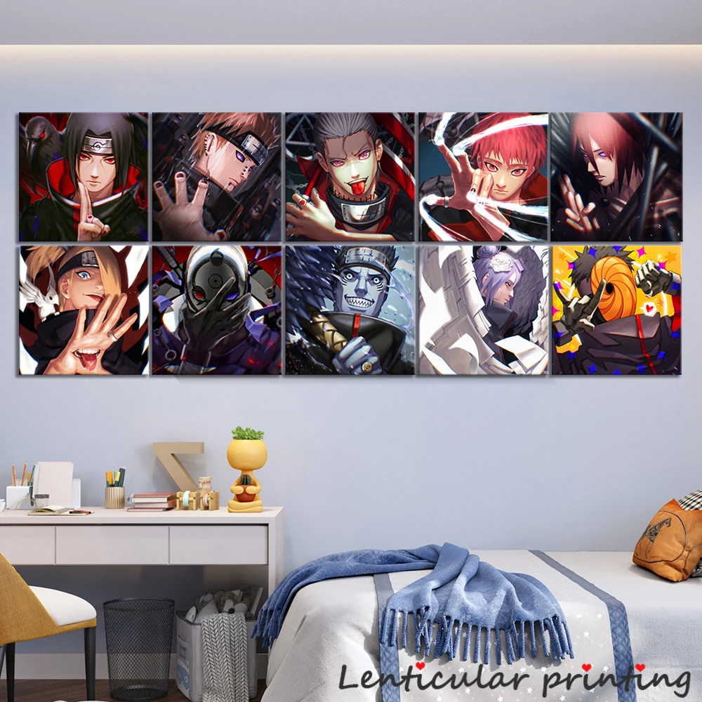 11 новых дизайнов знаменитые Японские Аниме акацукис анимационных картин для