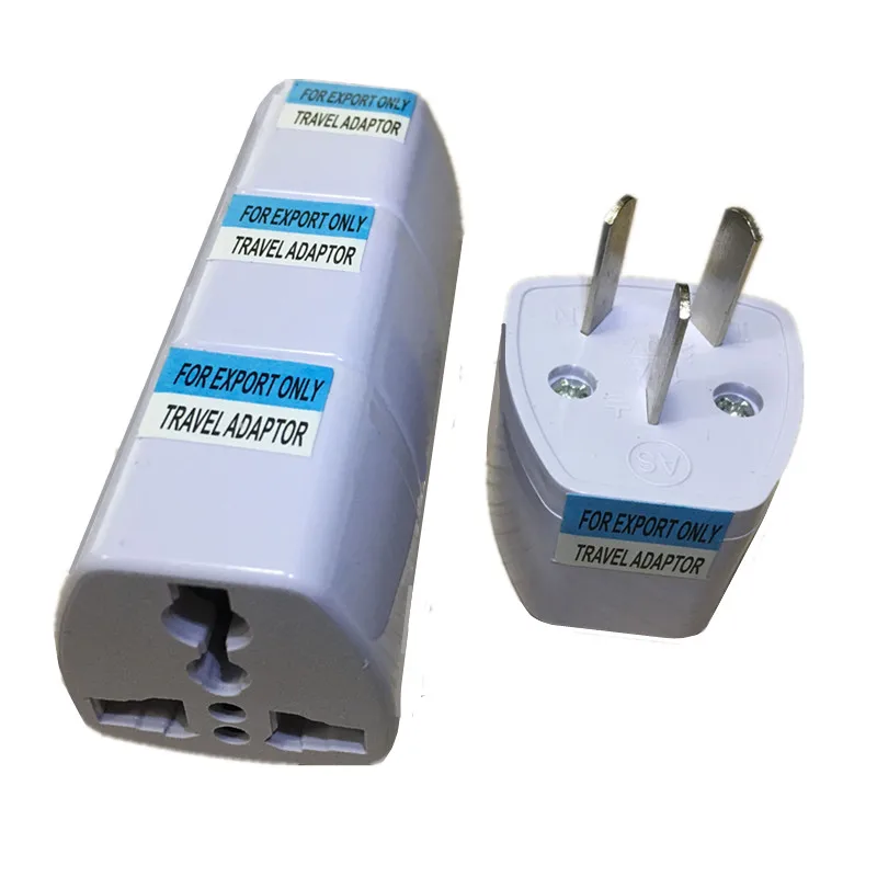 Универсальный 3-контактный адаптер Питания AU NZ дорожный преобразователь US/UK/EU в