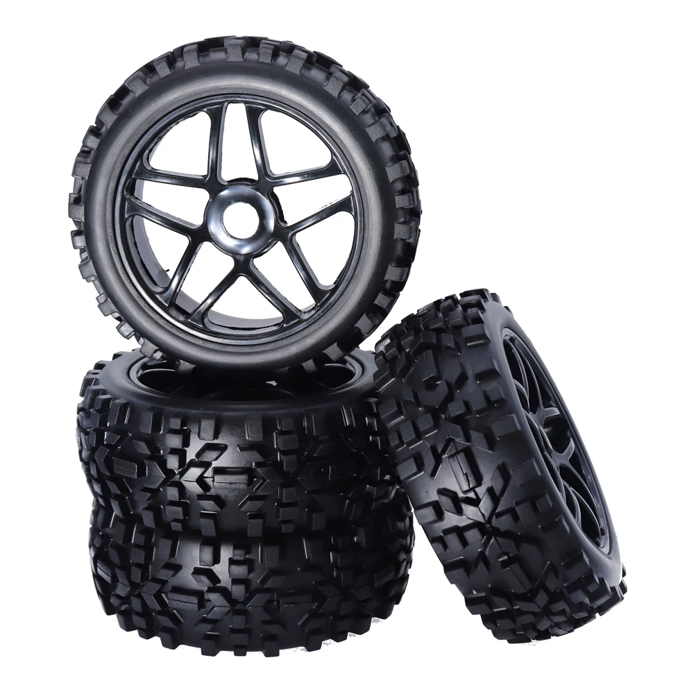 4 шт. 112 мм внедорожные автомобильные шины Багги обод колеса для масштаба 1/8 Redcat HSP