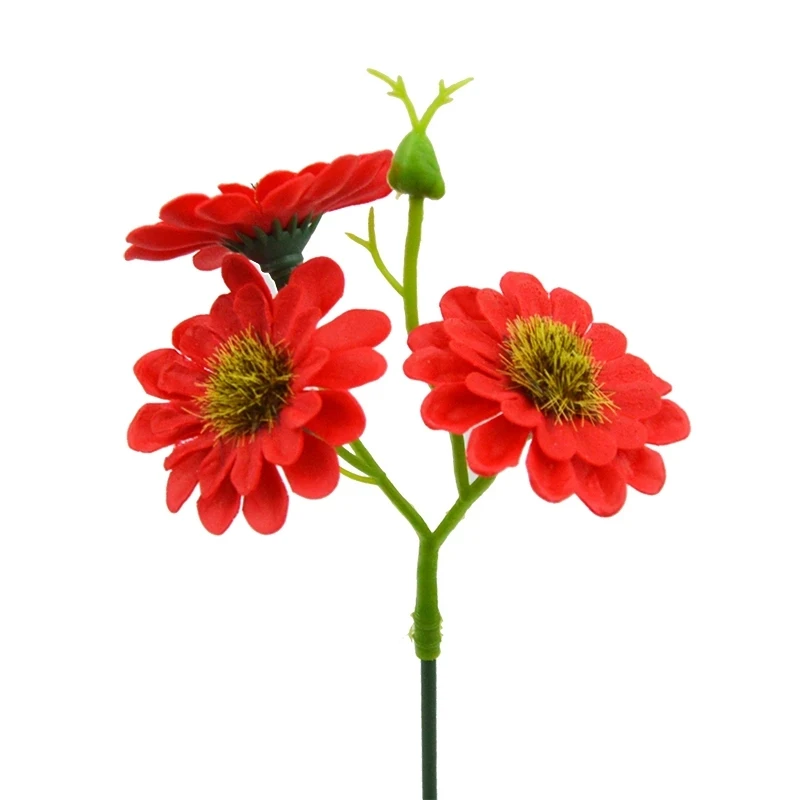 50 шт./компл. 3 5 см мини Маргаритка декоративный цветок Искусственные цветы мыла