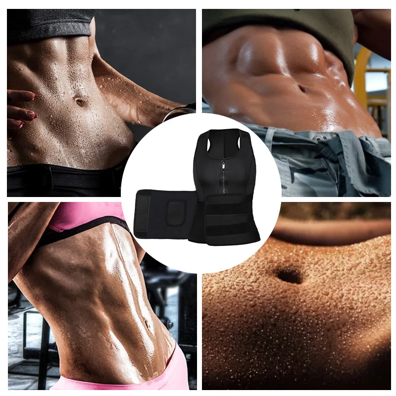 Женский тренировочный жилет для талии корсет похудения шейпер тела