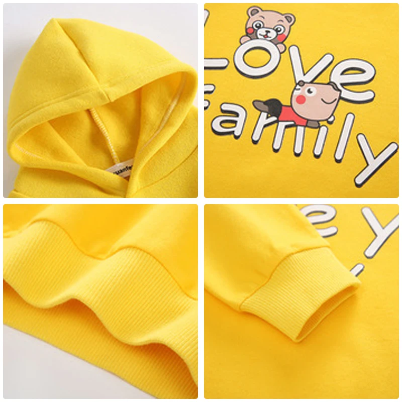

HH 2021 Spring Children's Cartoon Sweatshirt Oversized Hoodies for Boys Toddler Fashion Casual Clothes for Girls 1-6 Years Old