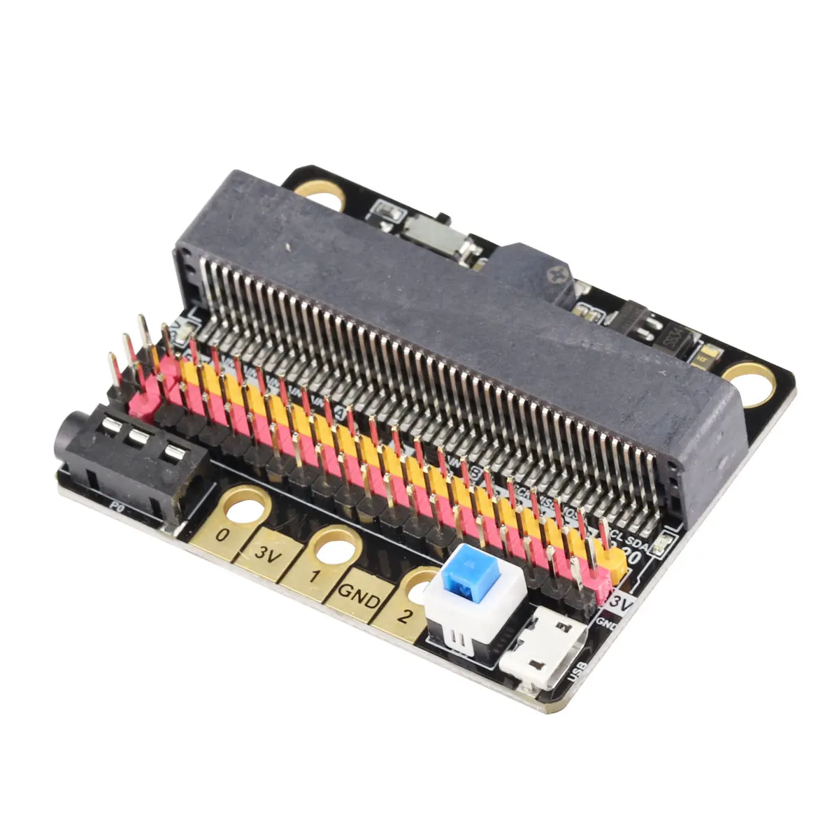 Aihasd 5 шт. GPIO Плата расширения образовательный щит для micro:bit microbit детей