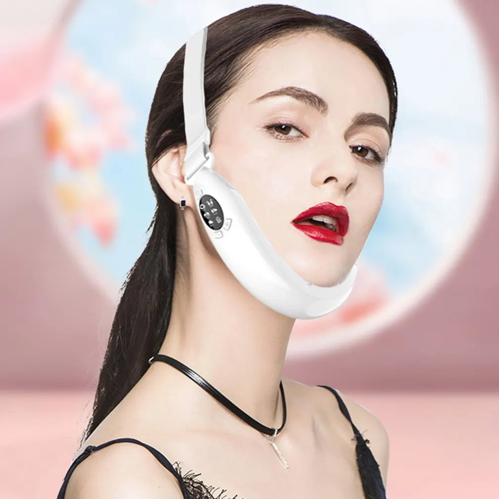 

V Face Shaping Facial Massager Micro Current V Line Face Slimming Device V Shape Double Chin Firm Lift Up Machine