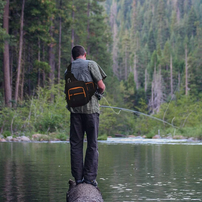 Сумка для рыбалки наплечная сумка снастей водонепроницаемый рюкзак коробка