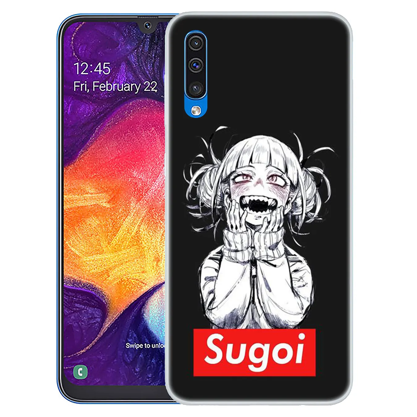 3 Химико Тога Boku без герой чехол для телефона аниме для samsung Galaxy A10 A20 A30 A40 A50 A60 A70 M10 M20 M30 M40 A20e крышка - Цвет: 3