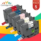 Атласная лента TZe, 12 мм, для Brother, , совместима с Brother P-touch Pirnter