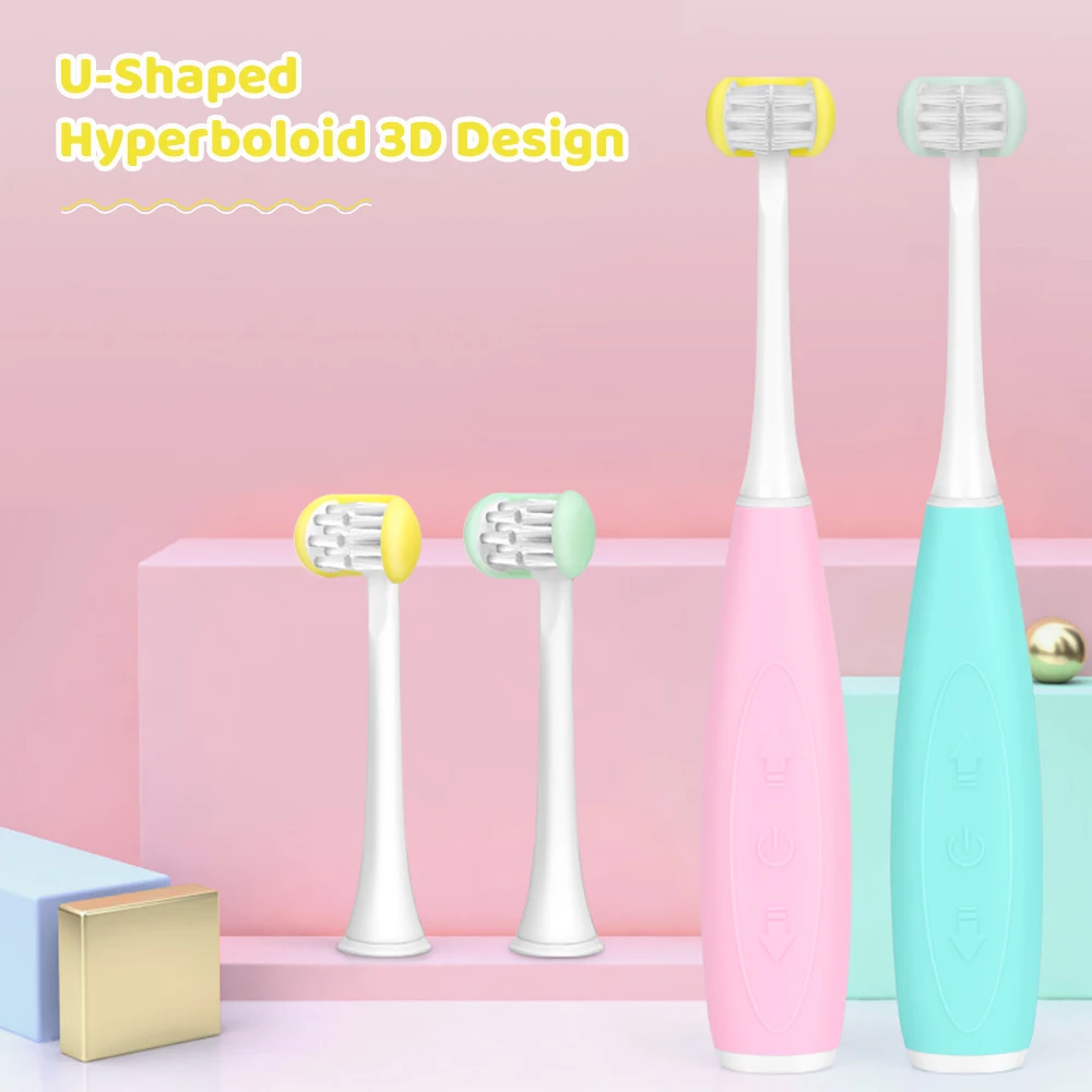 

Зубная щетка Детская ультразвуковая с зарядкой от USB, 5 режимов