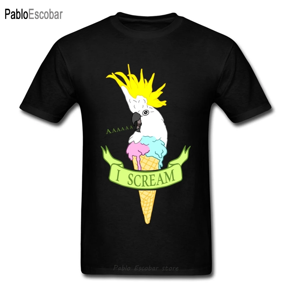Забавные я Сон Футболка Мороженое Человек футболка для коктейльной вечеринки