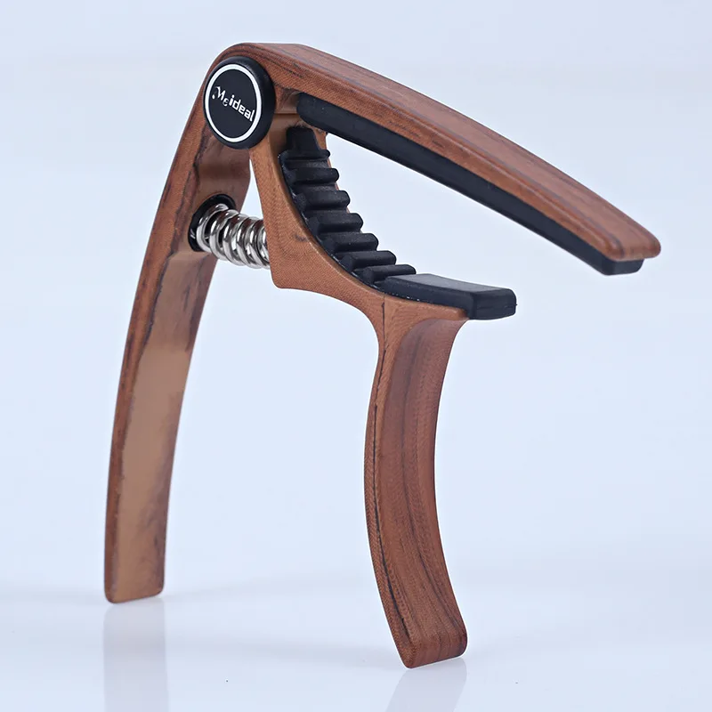 Гитара Capo с регулируемым давлением натяжения деревянная ручка защитная накладка