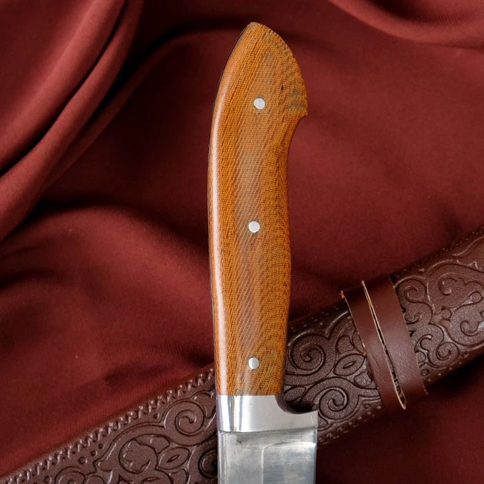 Нож Пчак Шархон - текстолит клинок заточка от середины ШХ-15 (12-14 см) 4022638 купить по