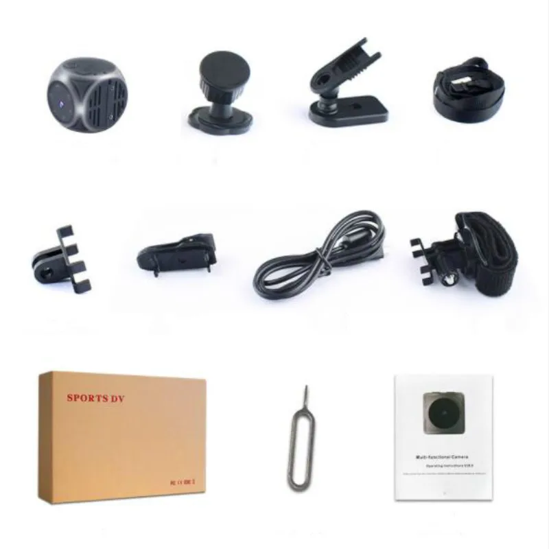 

1080P Full HD Mini Camera Video DV DVR Micro Cam Motion Detection With Infrared Night Vision Camcorder support TF card
