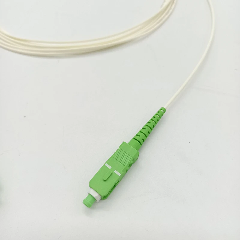 100PCS SC/APC-SC/APC 3.5 Meter SM G657A2 SX Core 1.6mm Diameter White LSZH Jacket Fiber Optic Patch Cord