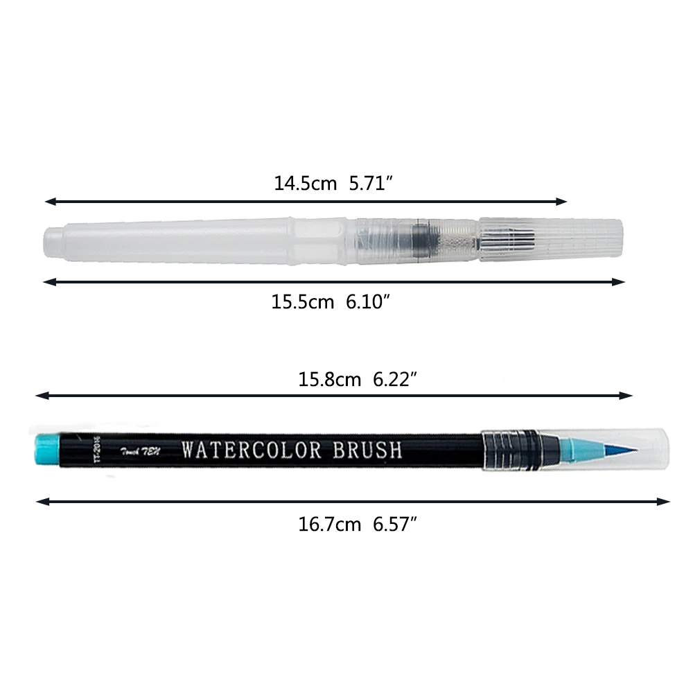 

20 Colors Watercolor brush Pens Set for painting in water colours For School Student Gifts Art Supplies drawing pen