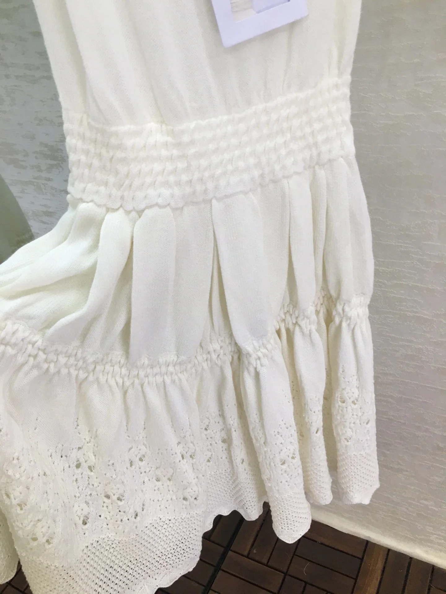 2021 высококачественное Модное Новое женское черное белое ажурное Хлопковое