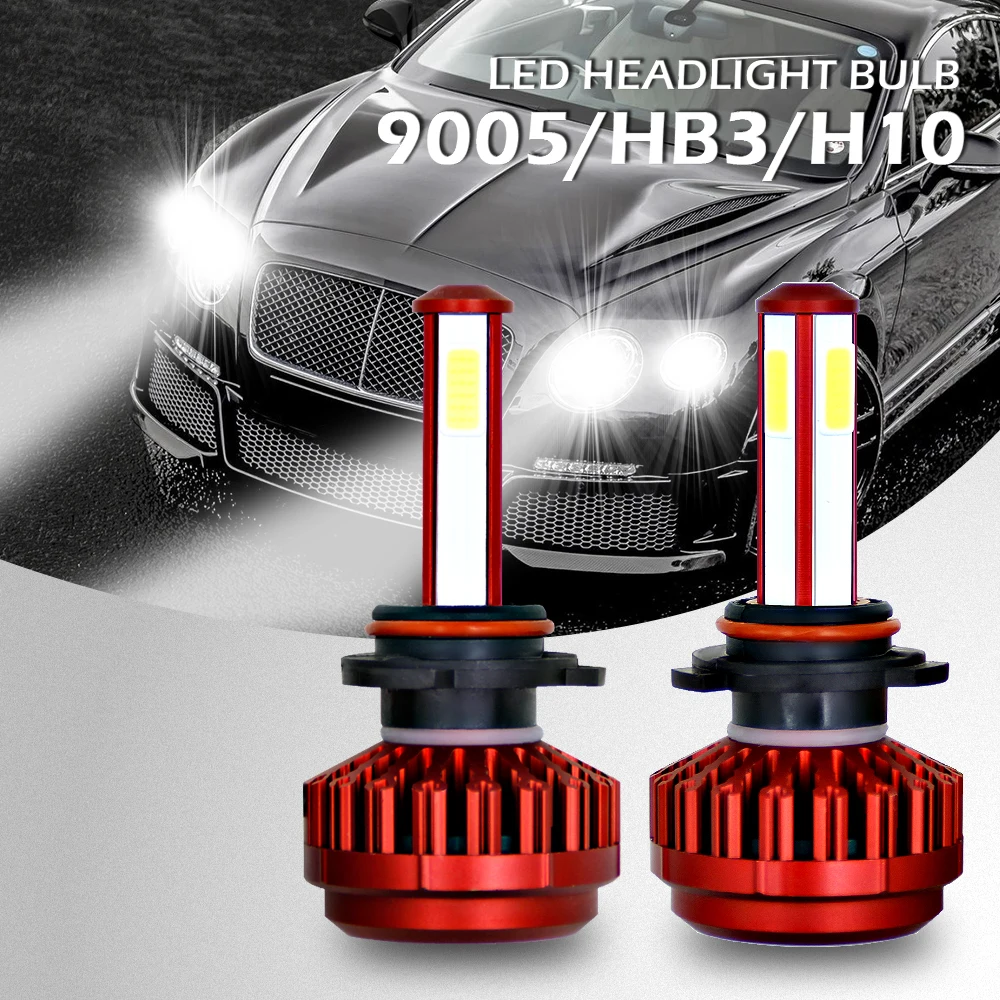 ICESNAKE авто аксессуары 8000LM 80W 12V 6000K Автомобильные светодиодные лампы фар
