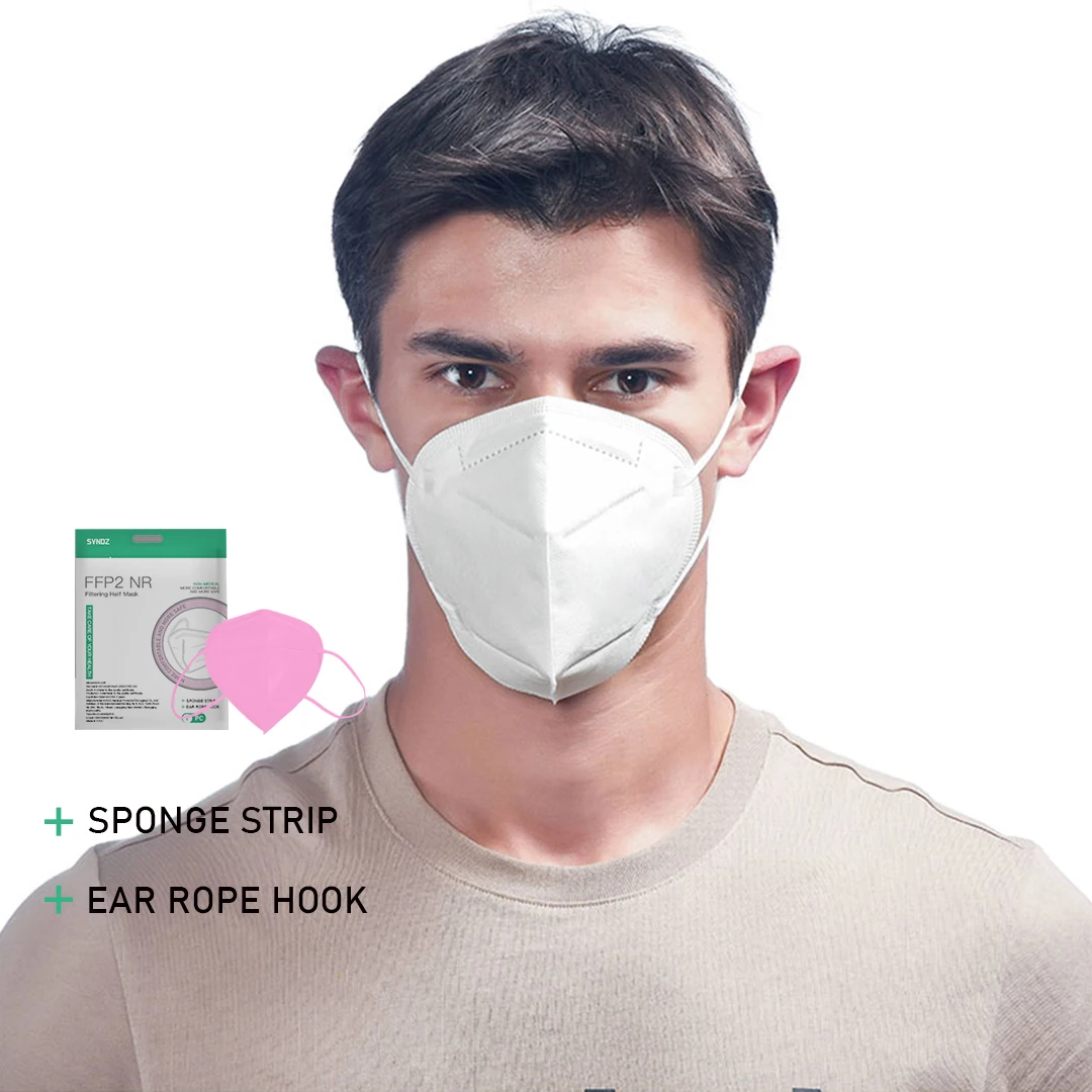 

Маска из расплавленной ткани SVNDZ FFP2, 5-слойная, безопасная, удобная, дышащая, вакуумная упаковка, маска для лица