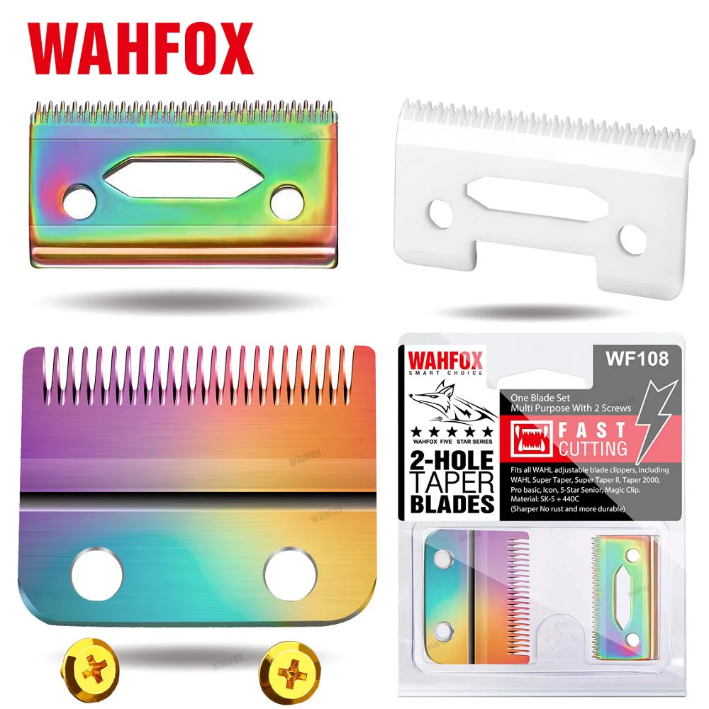 Профессиональная Парикмахерская Машинка для стрижки волос WAHFOX 2 отверстия