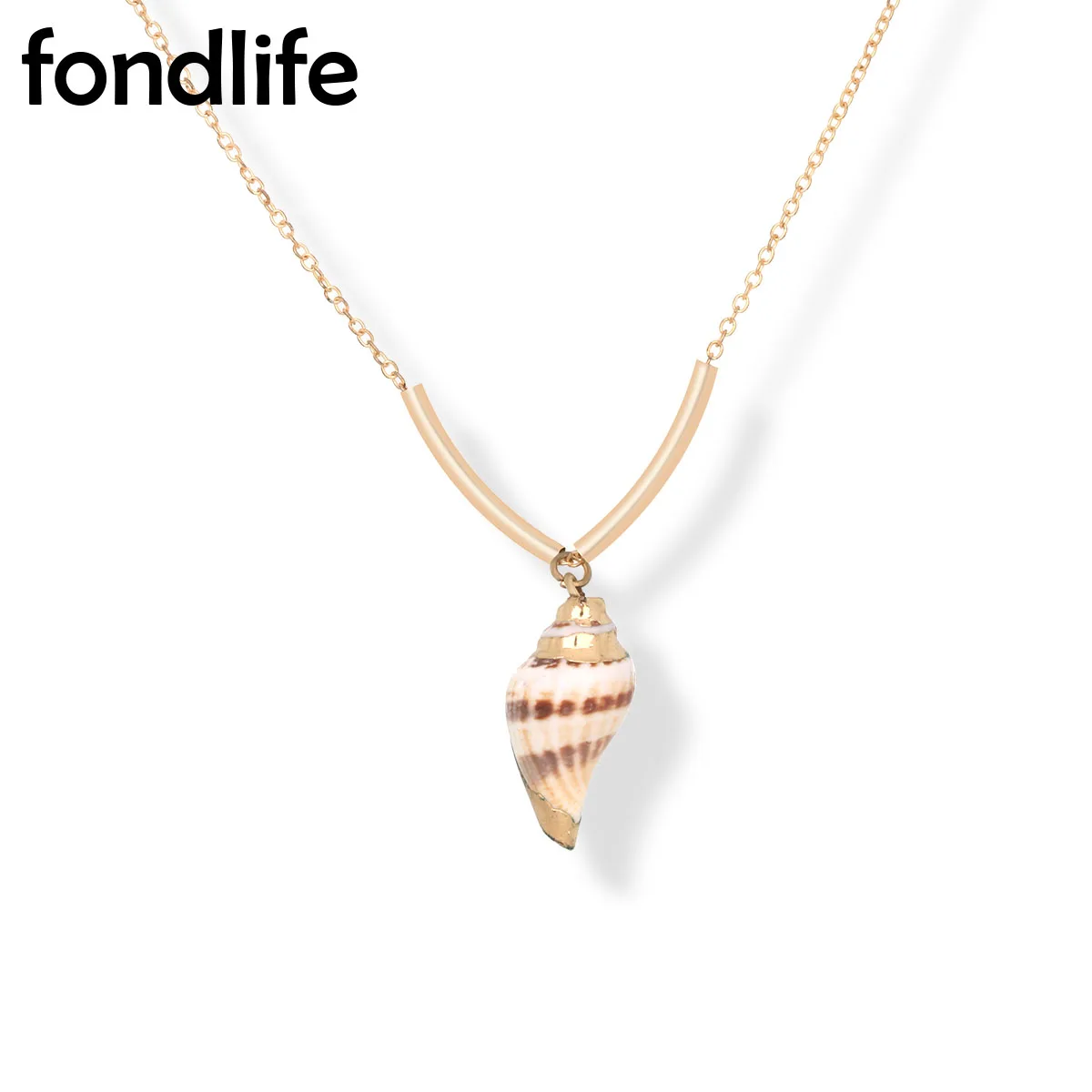 Чокер в стиле бохо с ракушками цепочка-гребешок морскими улитками для женщин и