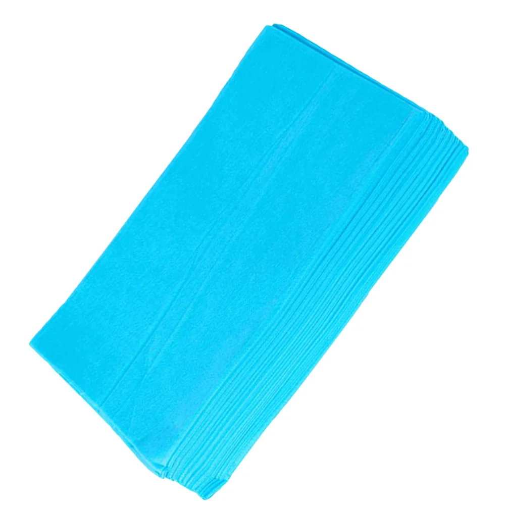 

10PCS Disposable Bedsheets SPA Salon Nonwoven Bed Cover Bed Sheets (White)