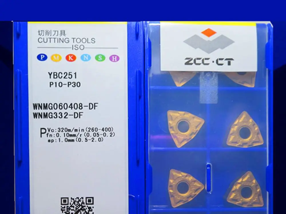 

WNMG060408-DF YBC251 caribde inserts 10PCS